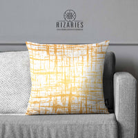Thumbnail for SuperSoft White Lines Throw Pillow