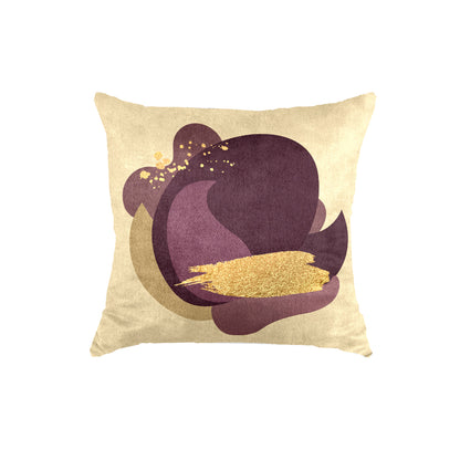 SuperSoft Beige Purple with Gold Brushes