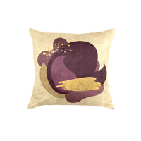 Thumbnail for SuperSoft Beige Purple with Gold Brushes