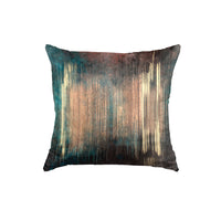 Thumbnail for Supersoft Ombre Lines Throw Pillow