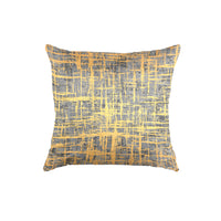 Thumbnail for SuperSoft Lite Grey Gold Lines Throw Pillow
