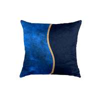 Thumbnail for SuperSoft Shades of Blue Throw Pillow