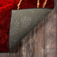 Thumbnail for Maroon Abstract Centerpiece (Rug)