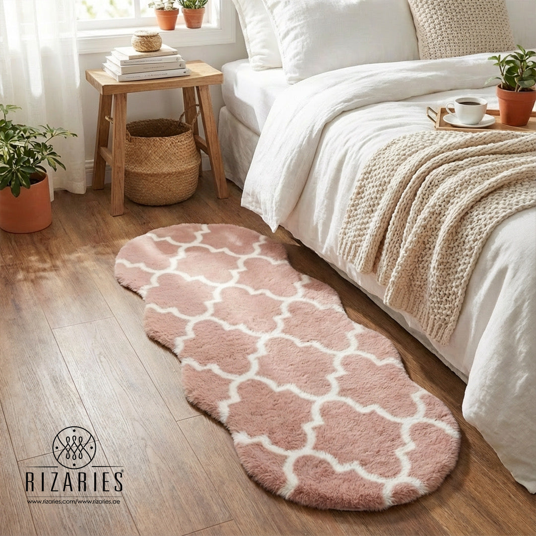 SuperSoft Moroccan Luxe Imitation Fur Runner Mat