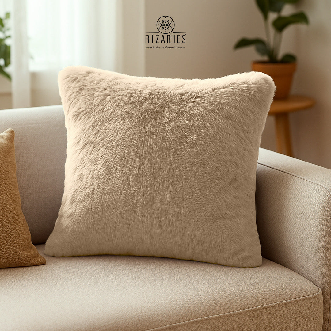 Supersoft Soft Fur Throw Pillow
