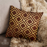 SuperSoft Terra Cotta Geometric