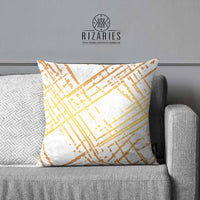 Thumbnail for SuperSoft White Gold Lines Abstract