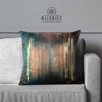 Thumbnail for Supersoft Ombre Lines Throw Pillow