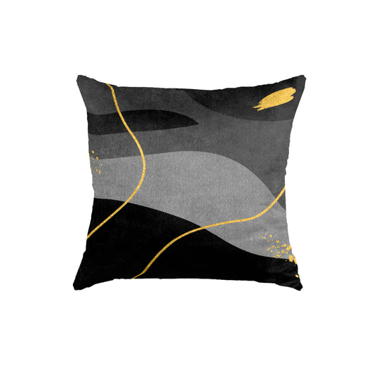 SuperSoft Shades of Grey with Gold Lines