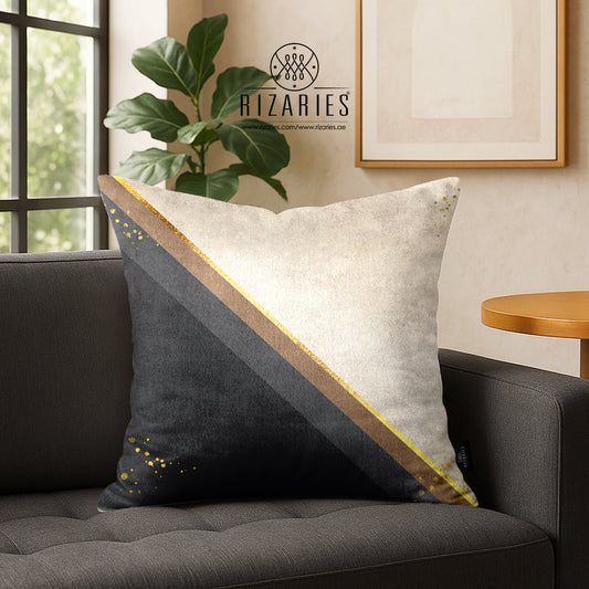 SuperSoft Grey Beige Geo