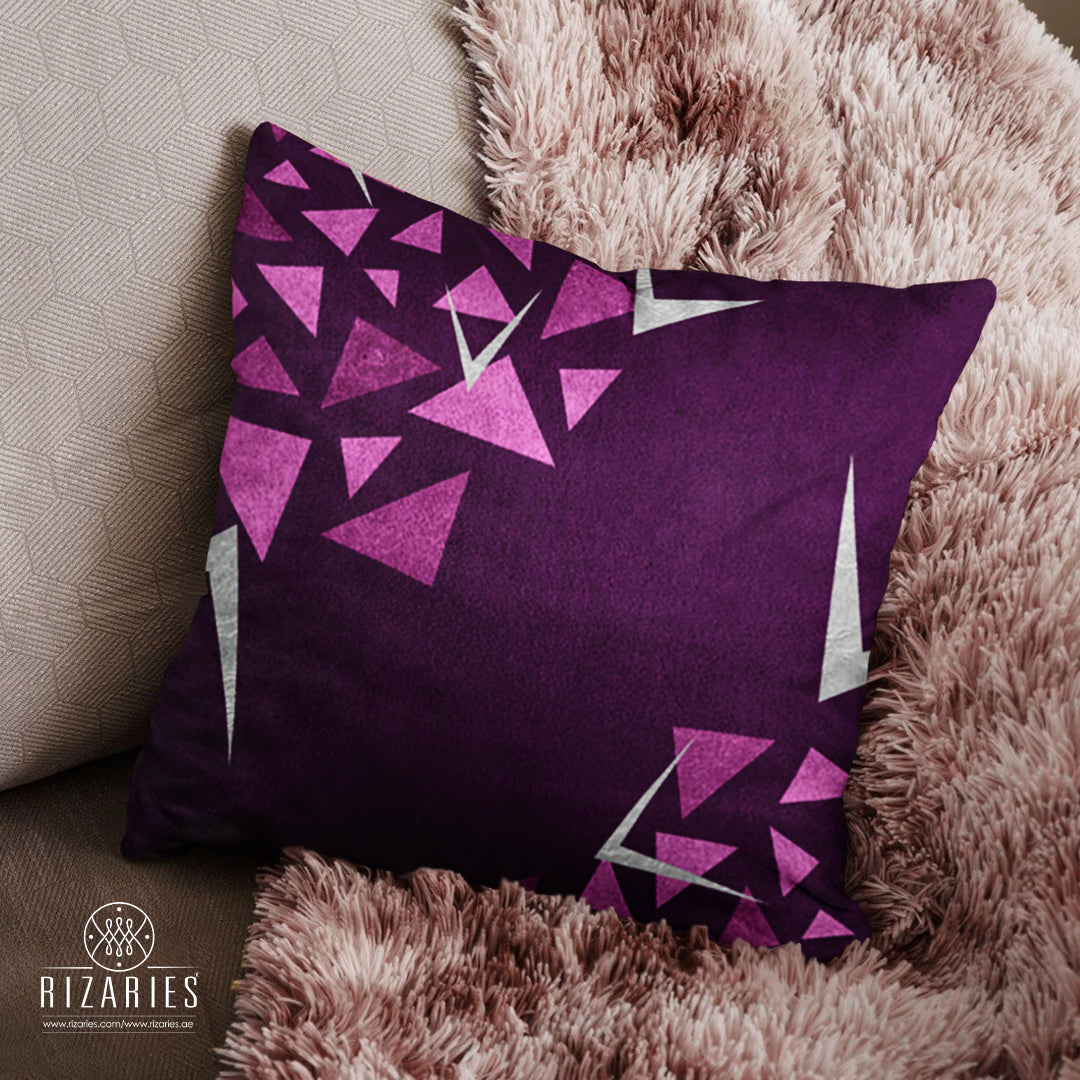 SuperSoft Shades of Purple Geometric