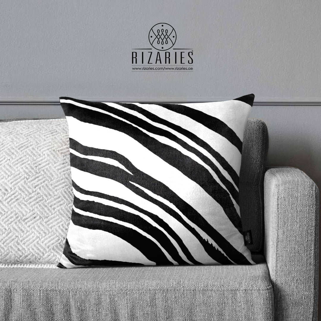 SuperSoft Black White Ripple