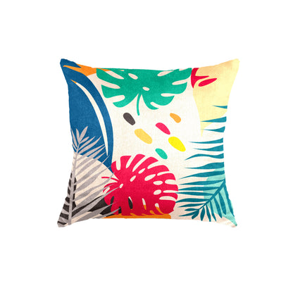 SuperSoft Colorful Forest Leaves Throw Cushion