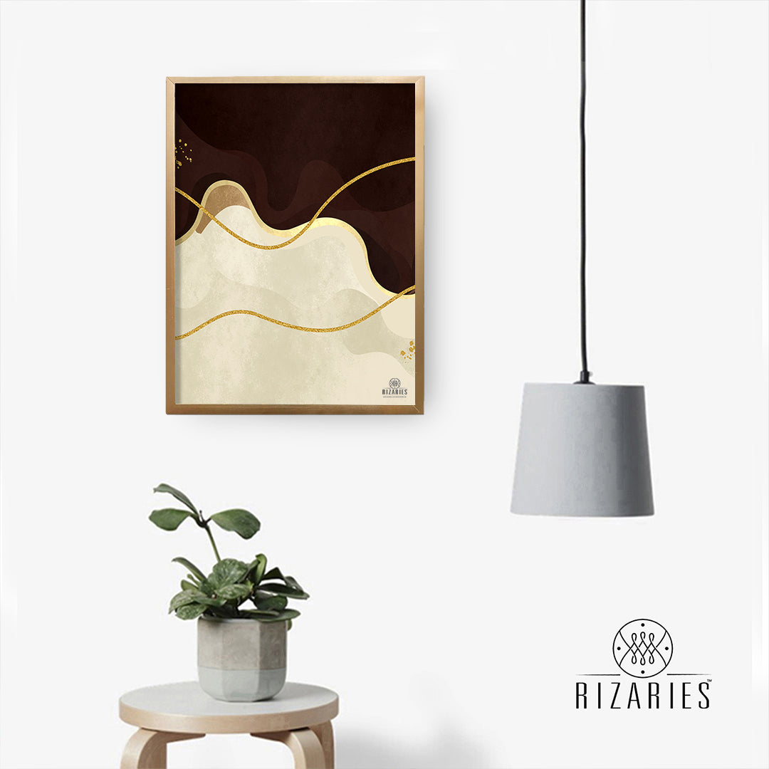 Coffee Cream Canvas Painting