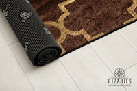 Thumbnail for Brown Quatrefoil Centerpiece (Rug)