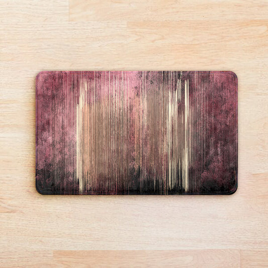 SuperSoft Pink Lines Door Mat