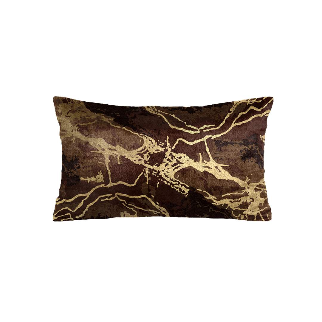 SuperSoft Brown Gold Marble Rectangle