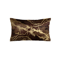 SuperSoft Brown Gold Marble Rectangle