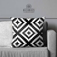 Thumbnail for SuperSoft Black & White ZigZag Abstract