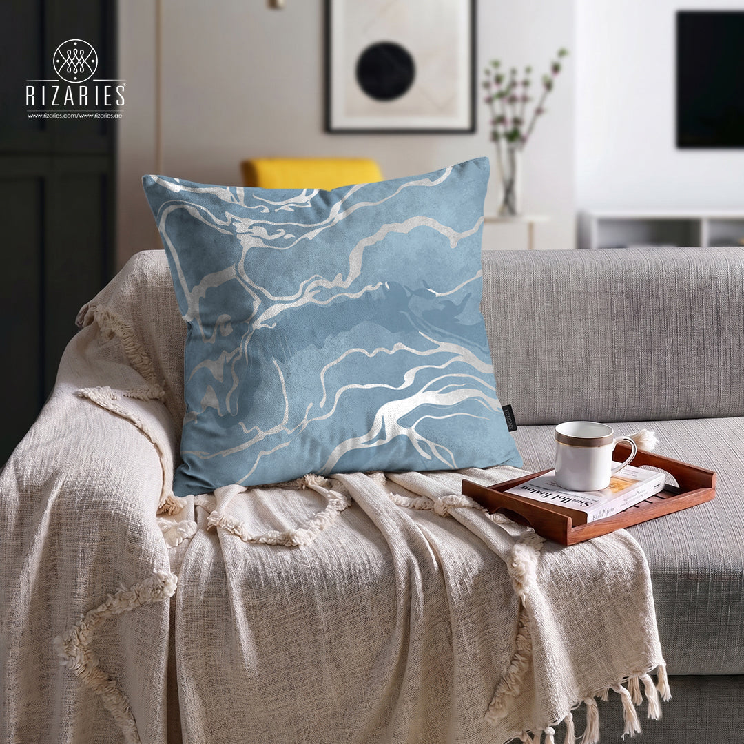 SuperSoft Powder Blue Marble