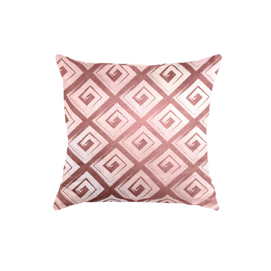 SuperSoft Stained Pink Diamond Throw Pillow