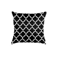 Thumbnail for SuperSoft Black & White Quatrefoil