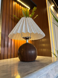 Warm Glow Wooden Style Desk Lamp