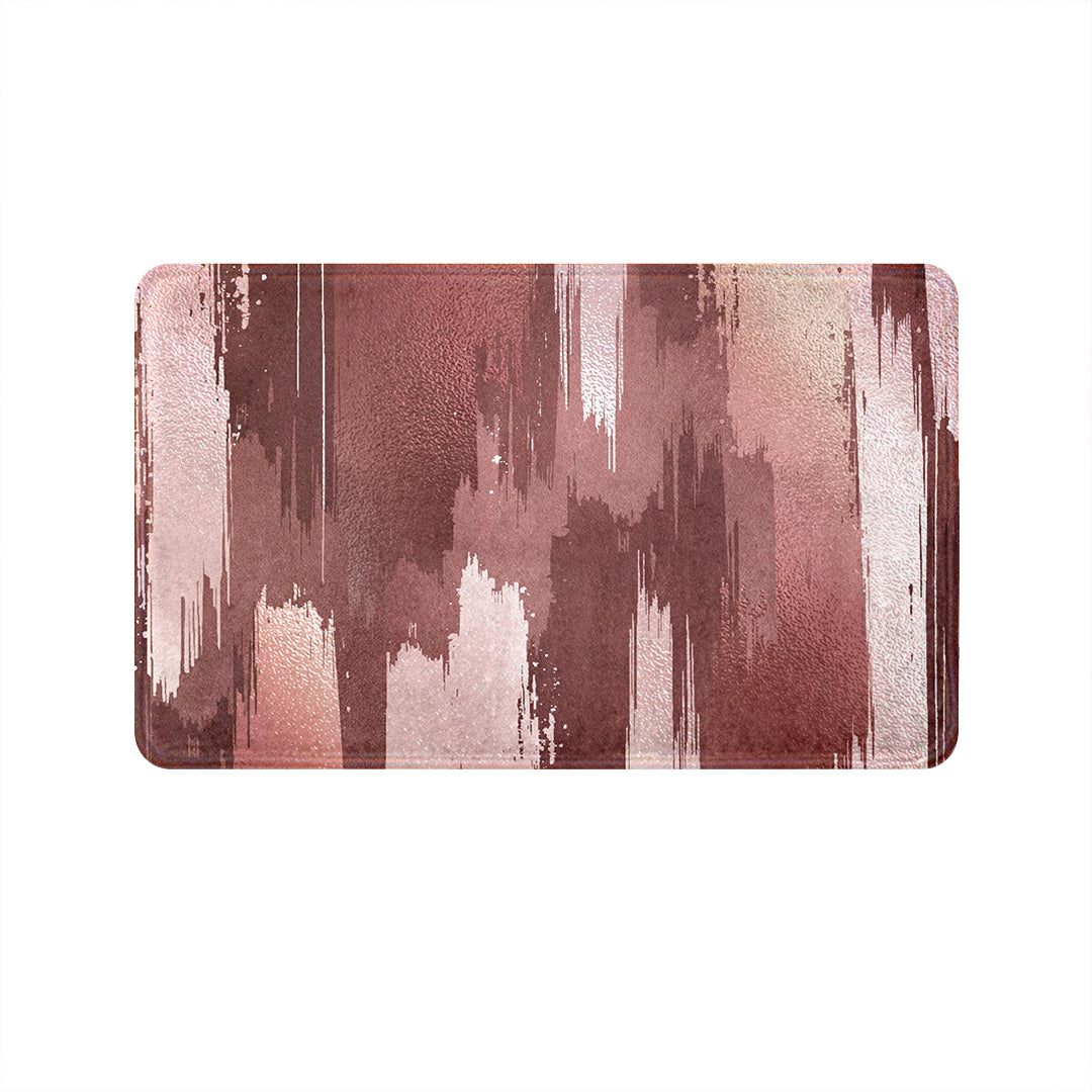 SuperSoft Pink Brushes Door Mat