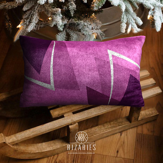 SuperSoft Shades of Purple Triangle Rectangle
