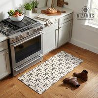 Thumbnail for Minimal Bow Pattern Kitchen Mat