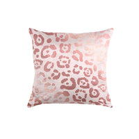 SuperSoft Stained Pink Pattern Throw Pillow