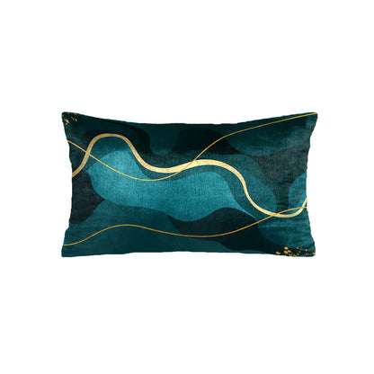 SuperSoft Sea Green Wavy Rectangle