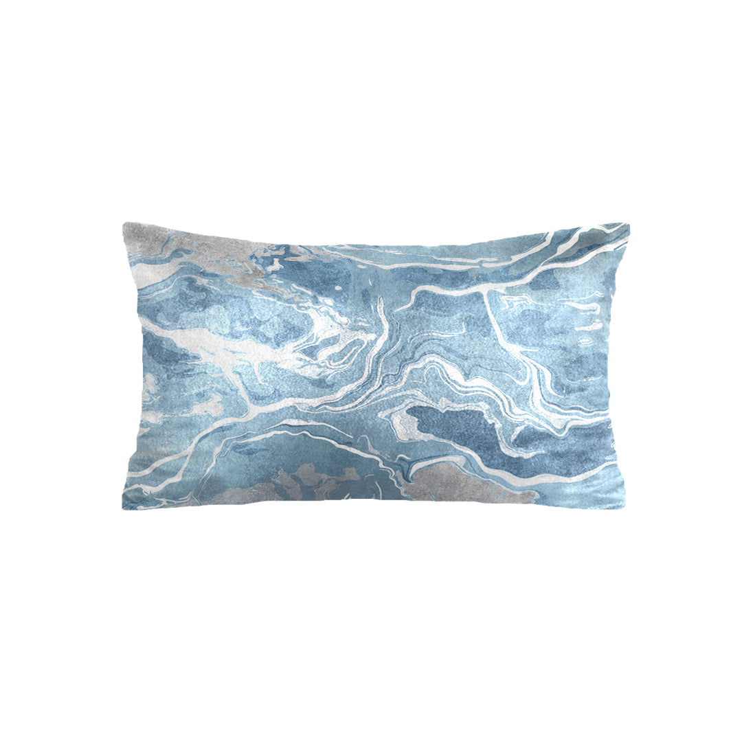 SuperSoft Powder Blue Marble Rectangle