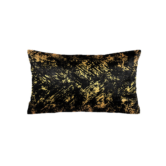 SuperSoft Black Gold Pattern Rectangle