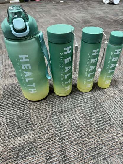 PureHealth Green Bottle Set of 4