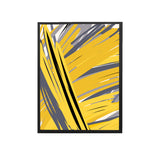 Yellow Grey Canvas Painting