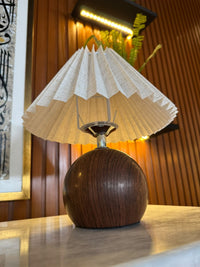 Warm Glow Wooden Style Desk Lamp