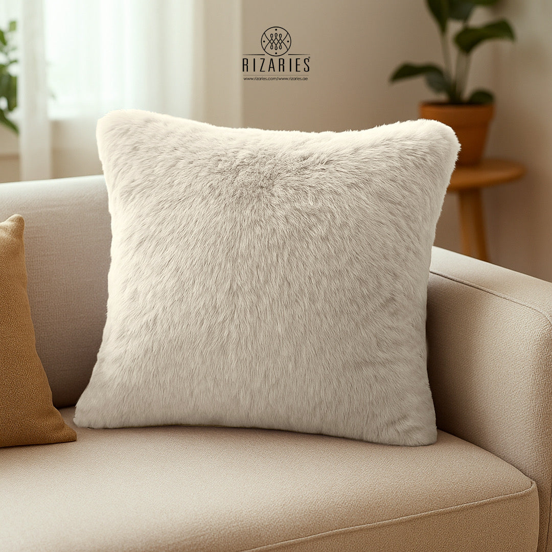 Supersoft Soft Fur Throw Pillow