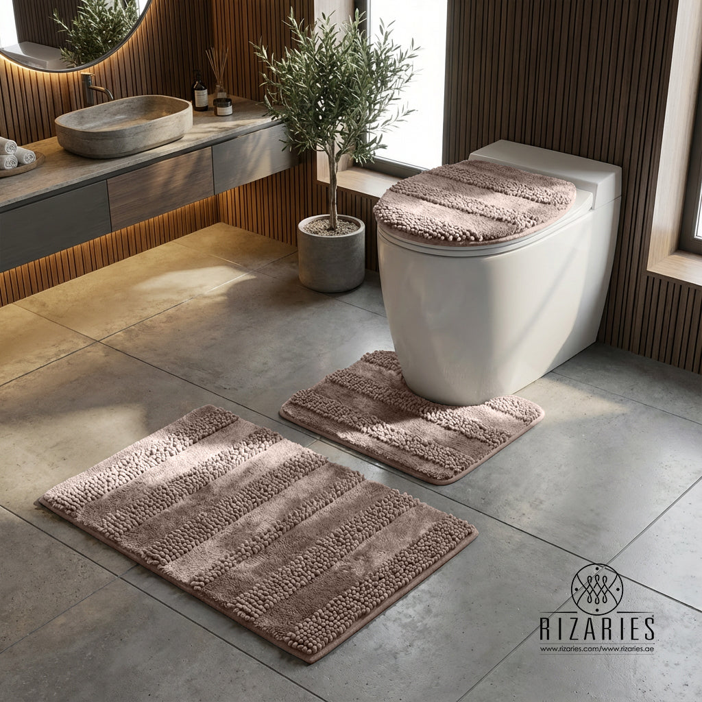 Luxury Bathroom Commode Set (3 PCS)