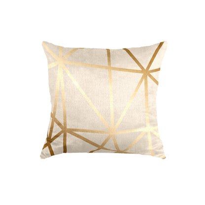 SuperSoft Beige Gold Geo