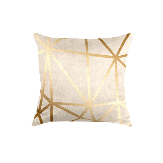 SuperSoft Beige Gold Geo