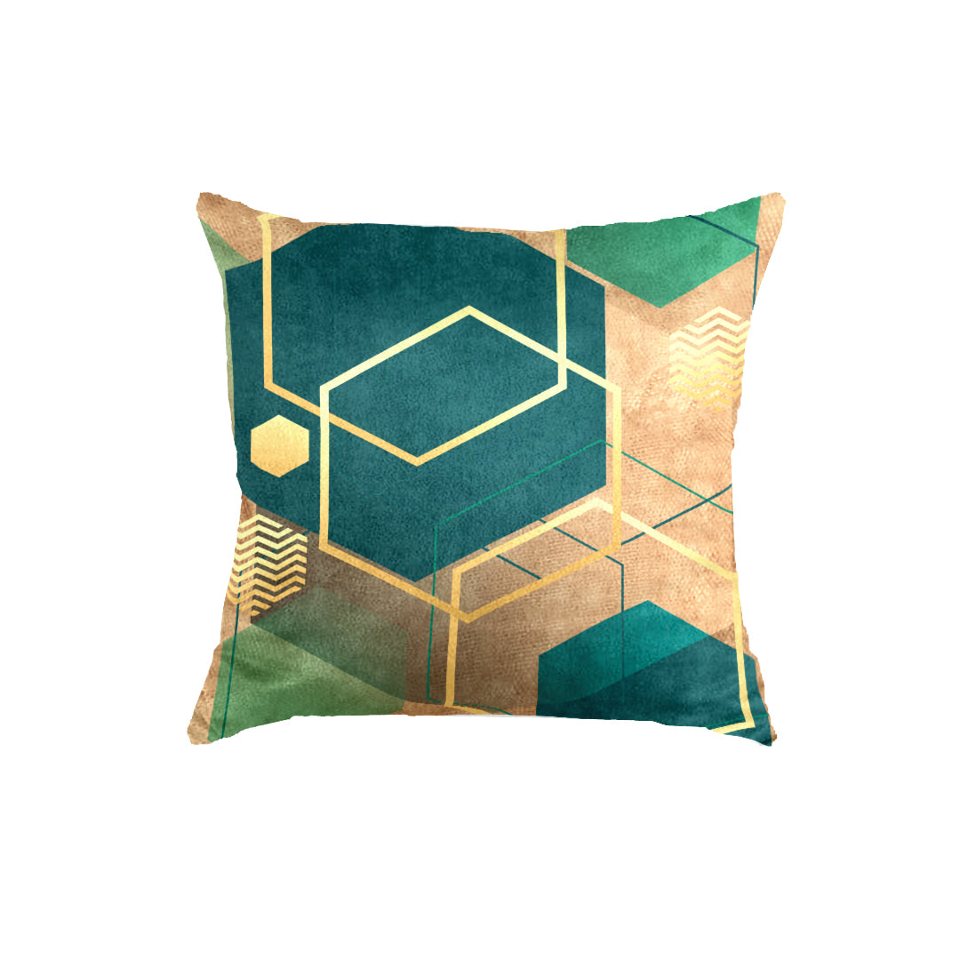 Supersoft Emerald Copper Abstract Geo