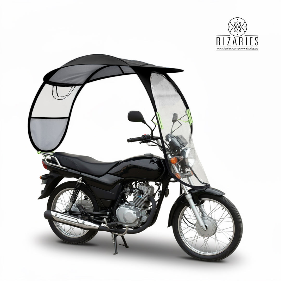All Weather Bike Open Canopy - Protects from RAIN, UV SUNLIGHT & Dust
