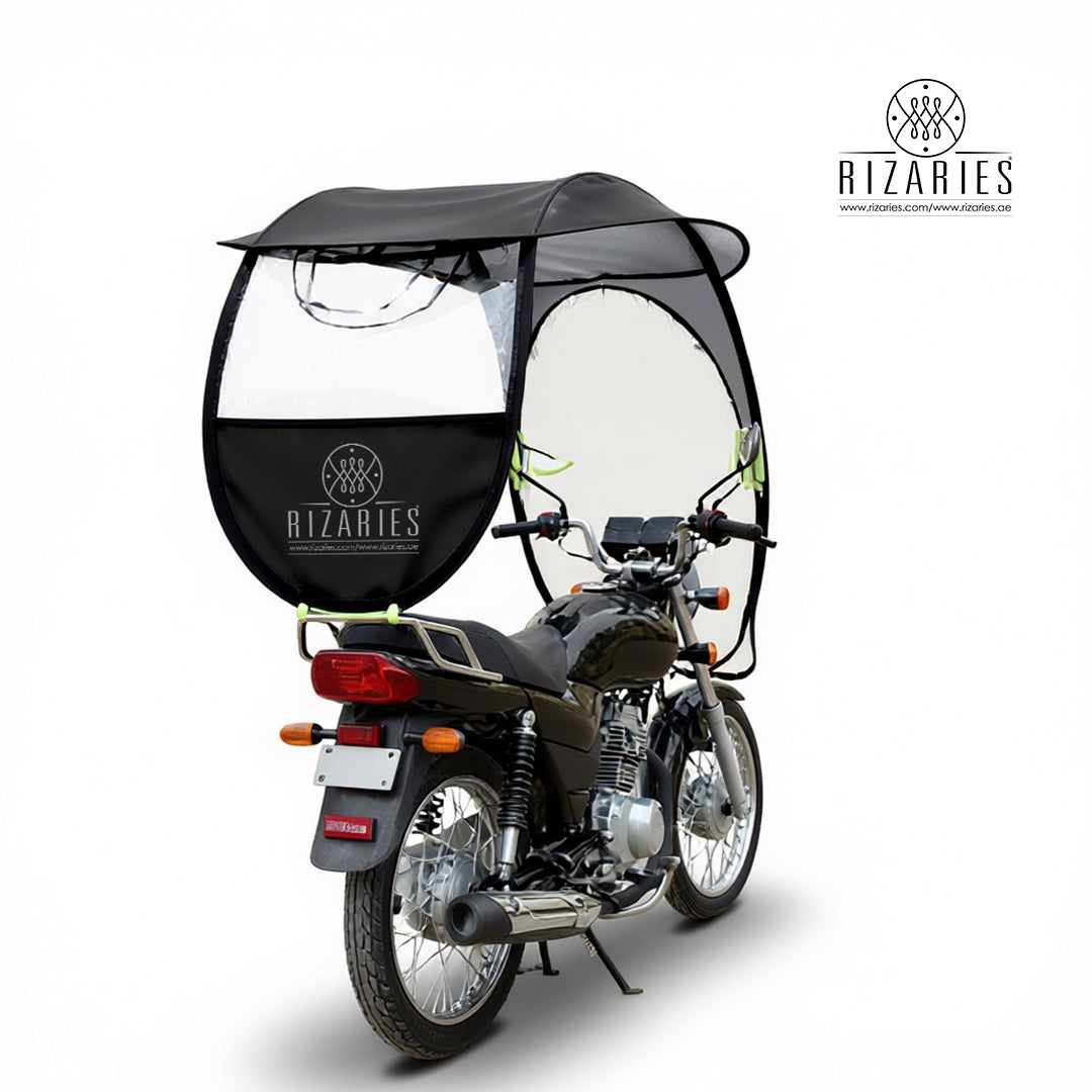 All Weather Bike Canopy - Protects from RAIN, UV SUNLIGHT & Dust