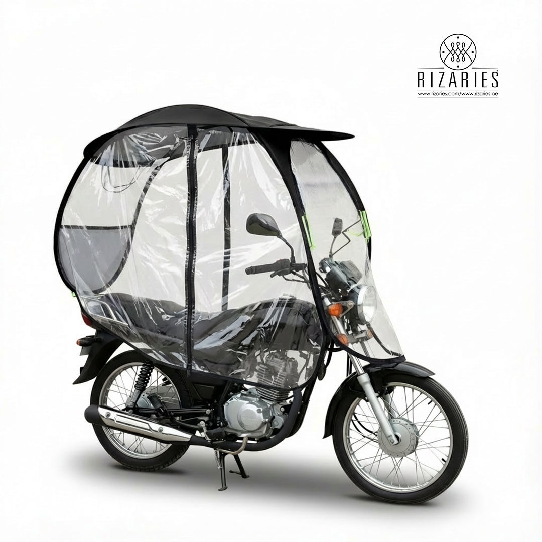 All Weather Bike Canopy - Protects from RAIN, UV SUNLIGHT & Dust