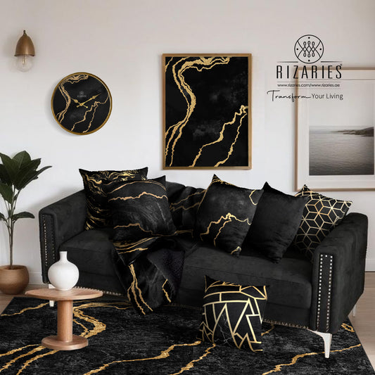 New Black Gold Abstract Bundle of 10 (READ DESCRIPTION)