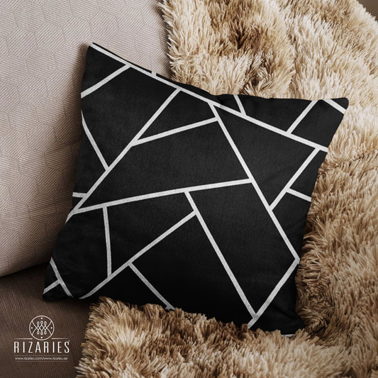 SuperSoft Black Silver Lines