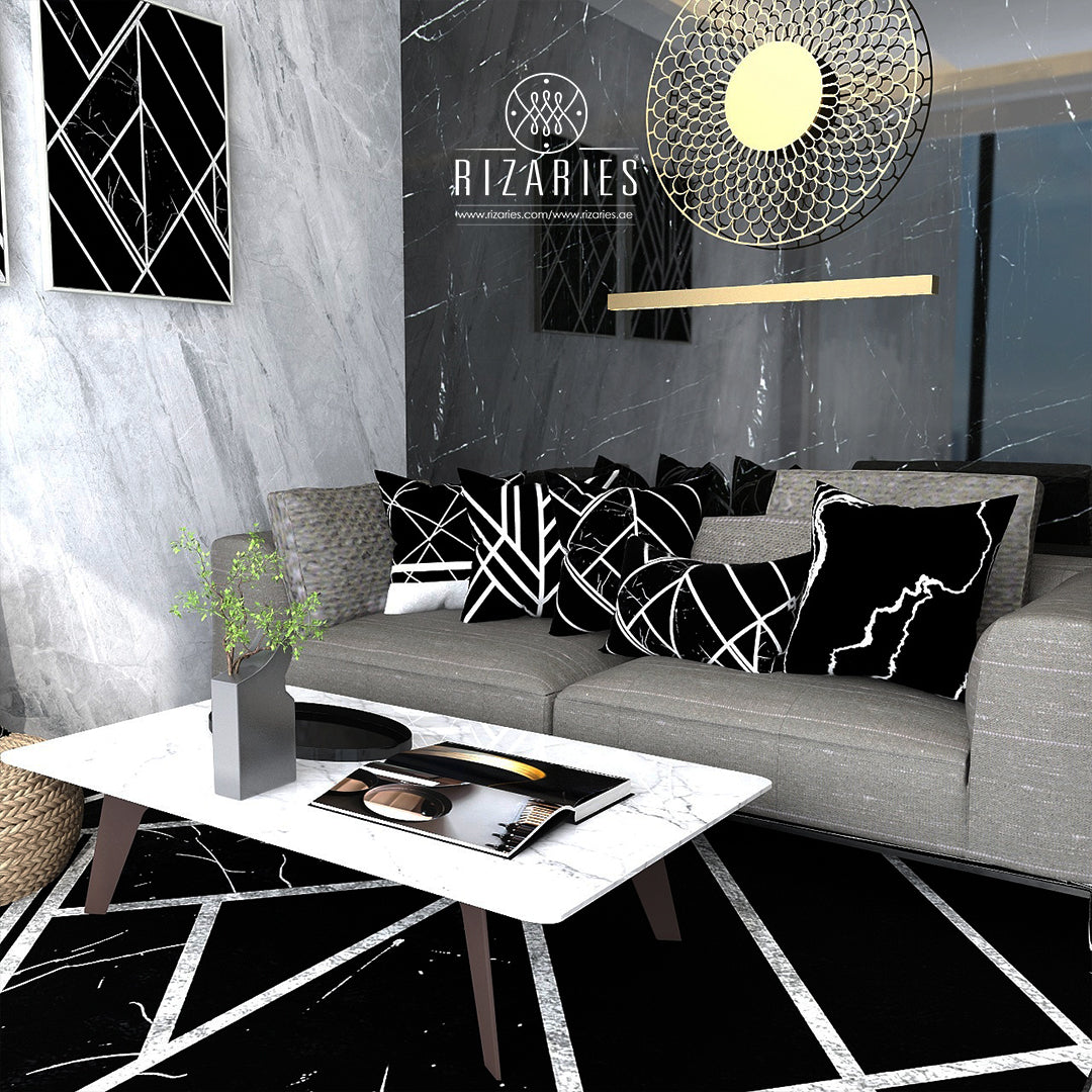 Black & Silver Geometric Bundle of 8 (READ DESCRIPTION)