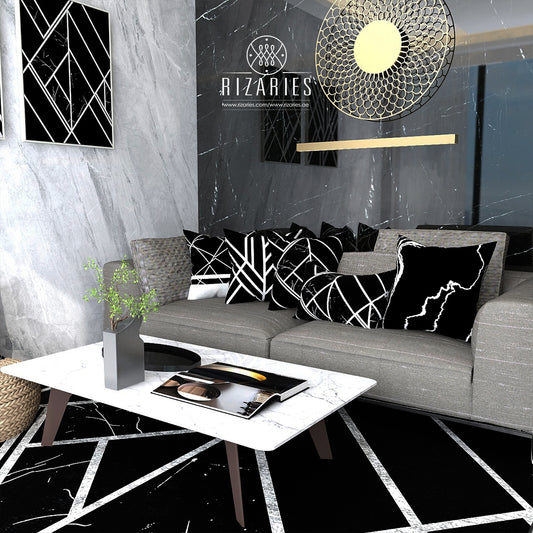 Black & Silver Geometric Bundle of 8 (READ DESCRIPTION)
