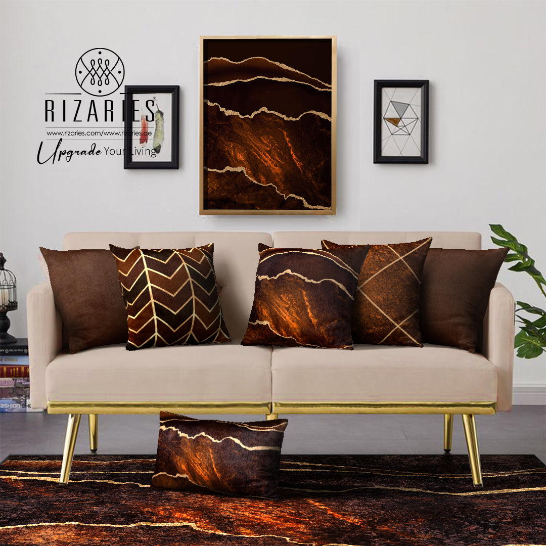 Brown Lava Abstract Bundle of 8 (READ DESCRIPTION)